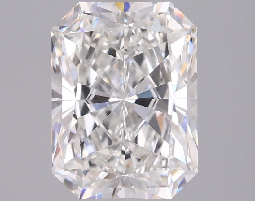 2.02 Carat Radiant Shaped, Ideal Cut, E Color, VVS2 Clarity, IGI Certified Lab Grown Diamond