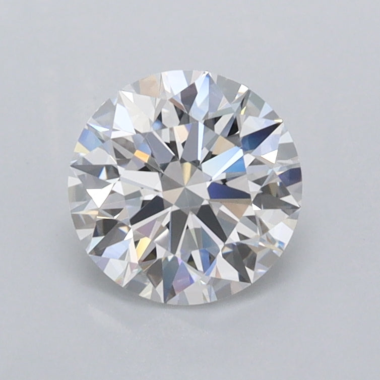 0.94 Carat Round Shaped, Ideal Cut, D Color, FL Clarity, IGI Certified Lab Grown Diamond