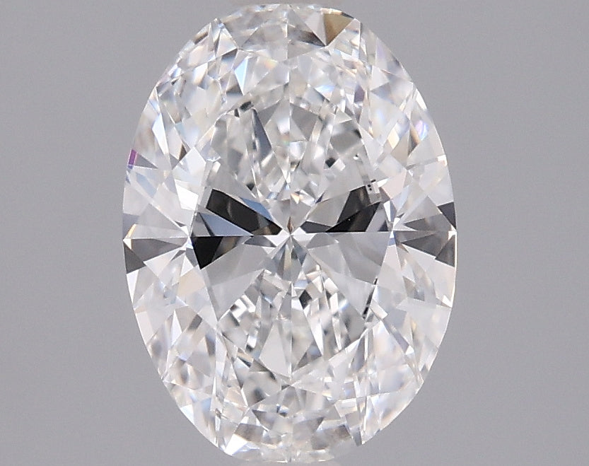 1.27 Carat Oval Shaped, Ideal Cut, E Color, VVS1 Clarity, IGI Certified Lab Grown Diamond