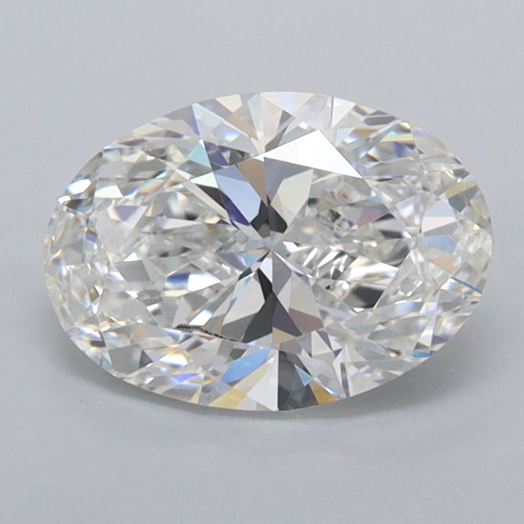 1.27 Carat Oval Shaped, Ideal Cut, E Color, VVS2 Clarity, IGI Certified Lab Grown Diamond