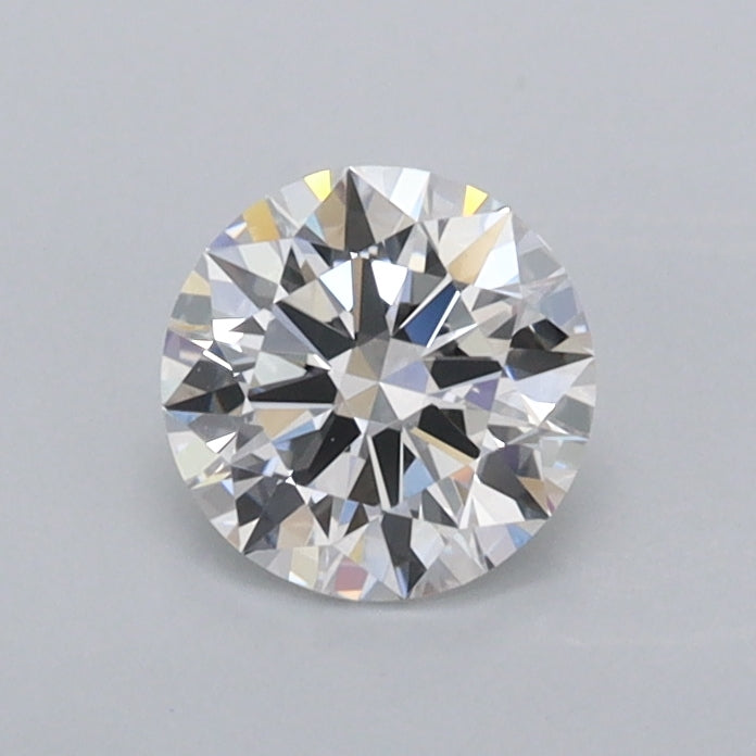 0.59 Carat Round Shaped, Ideal Cut, E Color, VVS2 Clarity, IGI Certified Lab Grown Diamond