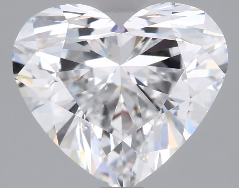 2.06 Carat Heart Shaped, Ideal Cut, D Color, VS2 Clarity, IGI Certified Lab Grown Diamond