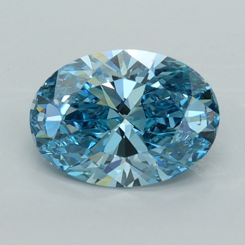 1.50 Carat Oval Shaped, Ideal Cut, VS1 Clarity, IGI Certified Lab Grown Diamond