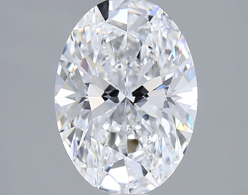 1.52 Carat Oval Shaped, Excellent Cut, D Color, VVS1 Clarity, IGI Certified Lab Grown Diamond