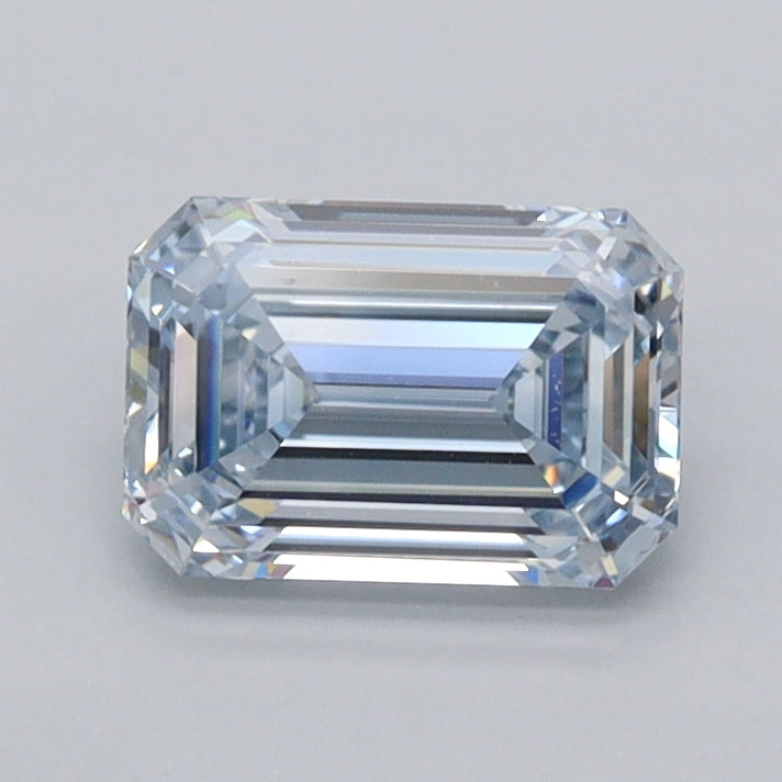 1.02 Carat Emerald Shaped, Ideal Cut, VVS2 Clarity, IGI Certified Lab Grown Diamond
