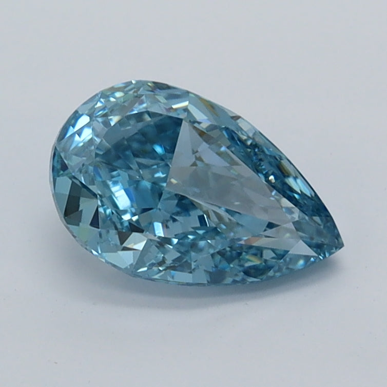 1.02 Carat Pear Shaped, Ideal Cut, VVS2 Clarity, IGI Certified Lab Grown Diamond