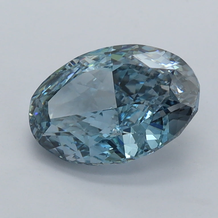 1.44 Carat Oval Shaped, Excellent Cut, VVS2 Clarity, IGI Certified Lab Grown Diamond