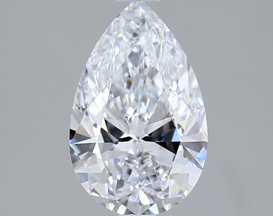 1.60 Carat Pear Shaped, Ideal Cut, D Color, VS1 Clarity, IGI Certified Lab Grown Diamond