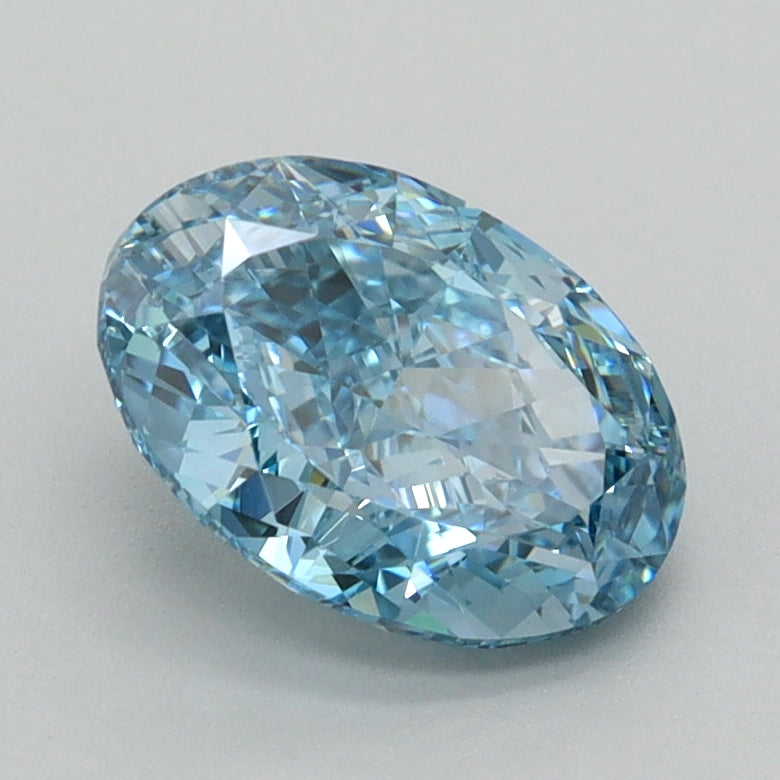 1.53 Carat Oval Shaped, Very Good Cut, VVS2 Clarity, IGI Certified Lab Grown Diamond