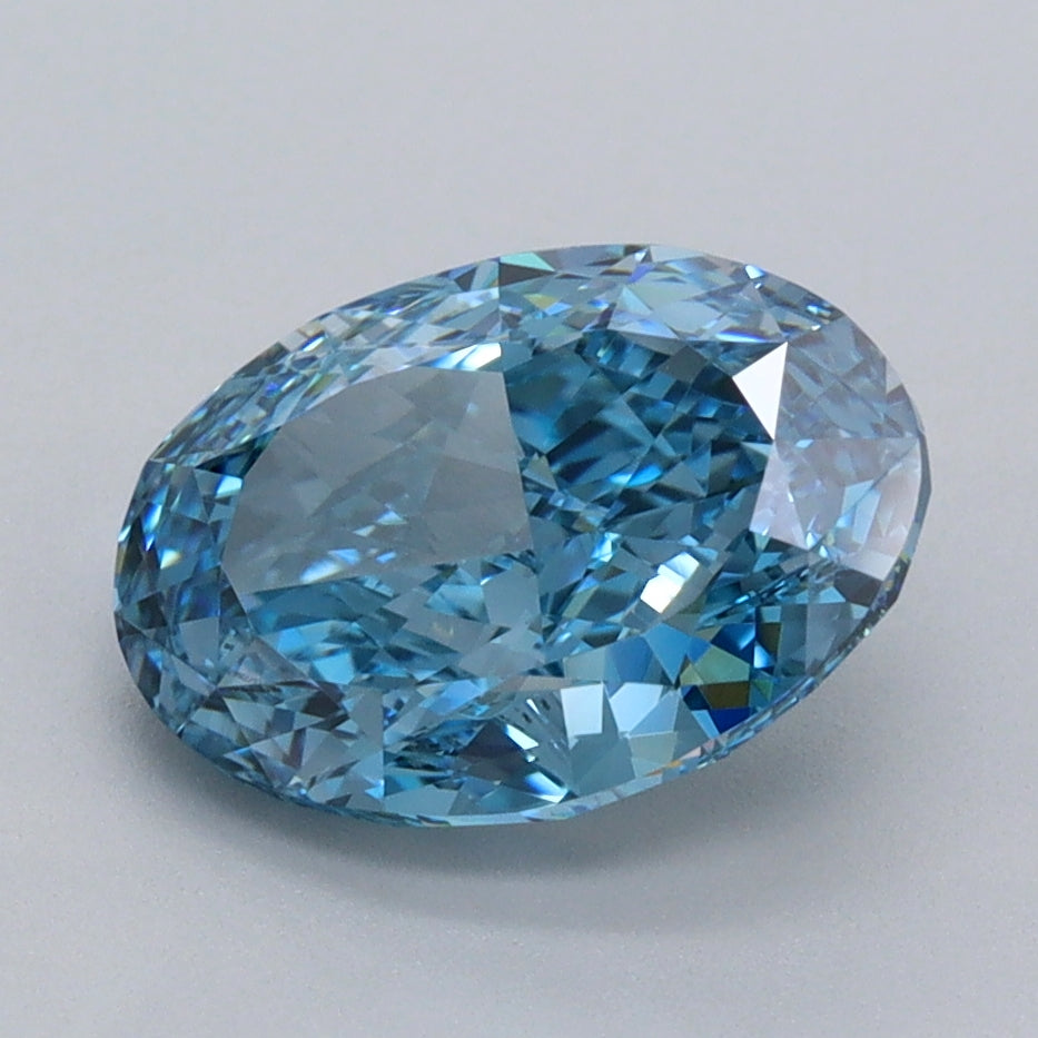 2.51 Carat Oval Shaped, Excellent Cut, VVS1 Clarity, IGI Certified Lab Grown Diamond