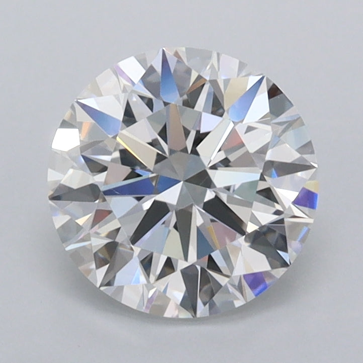 1.50 Carat Round Shaped, Ideal Cut, D Color, VS2 Clarity, IGI Certified Lab Grown Diamond