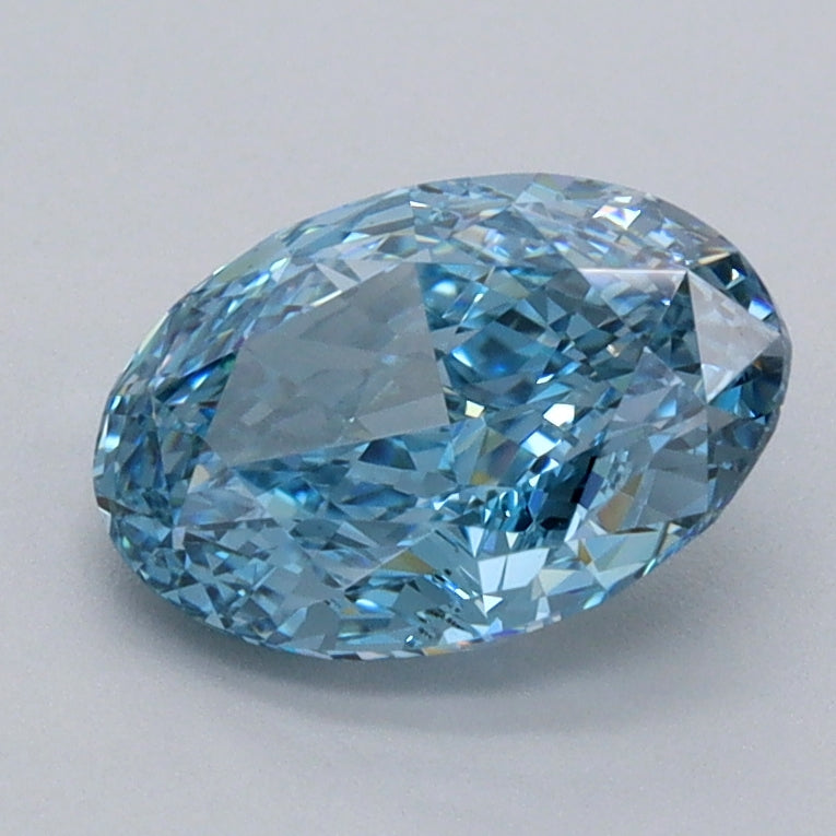 1.55 Carat Oval Shaped, Excellent Cut, VVS1 Clarity, IGI Certified Lab Grown Diamond