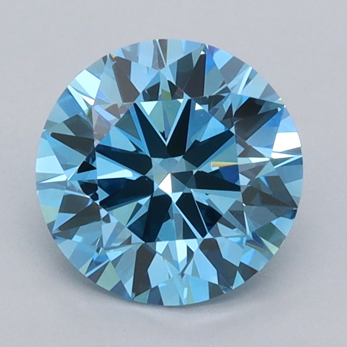 1.41 Carat Round Shaped, Excellent Cut, VVS1 Clarity, IGI Certified Lab Grown Diamond