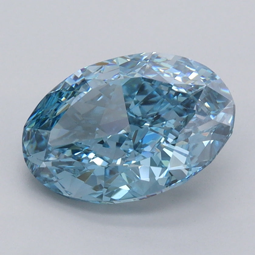 1.98 Carat Oval Shaped, Ideal Cut, VS1 Clarity, IGI Certified Lab Grown Diamond