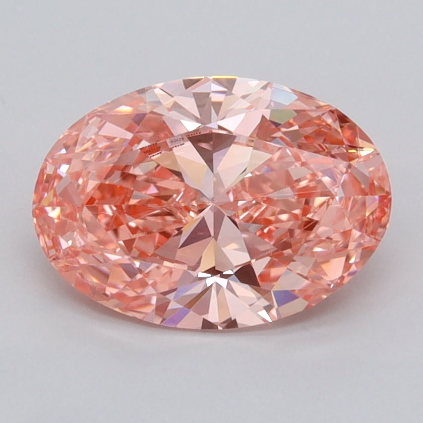 1.53 Carat Oval Shaped, Ideal Cut, VVS1 Clarity, IGI Certified Lab Grown Diamond