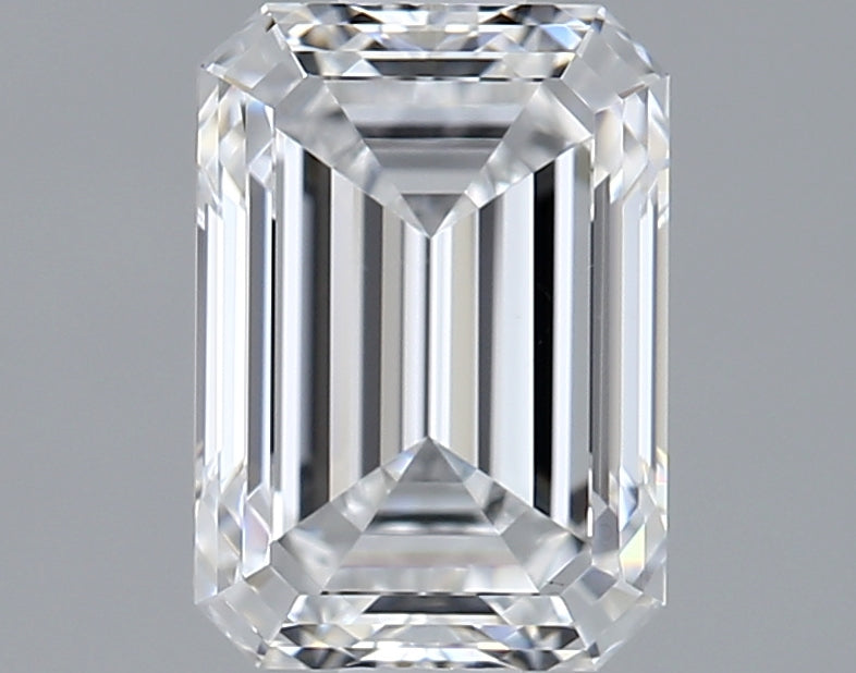 1.62 Carat Emerald Shaped, Ideal Cut, D Color, VS1 Clarity, IGI Certified Lab Grown Diamond