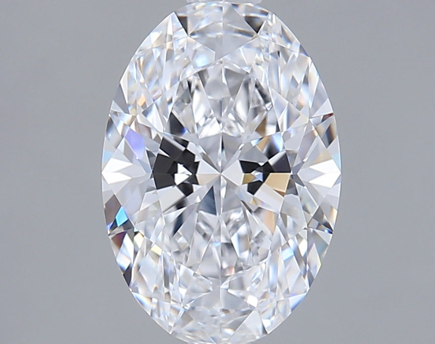 1.16 Carat Oval Shaped, Ideal Cut, D Color, IF Clarity, IGI Certified Lab Grown Diamond