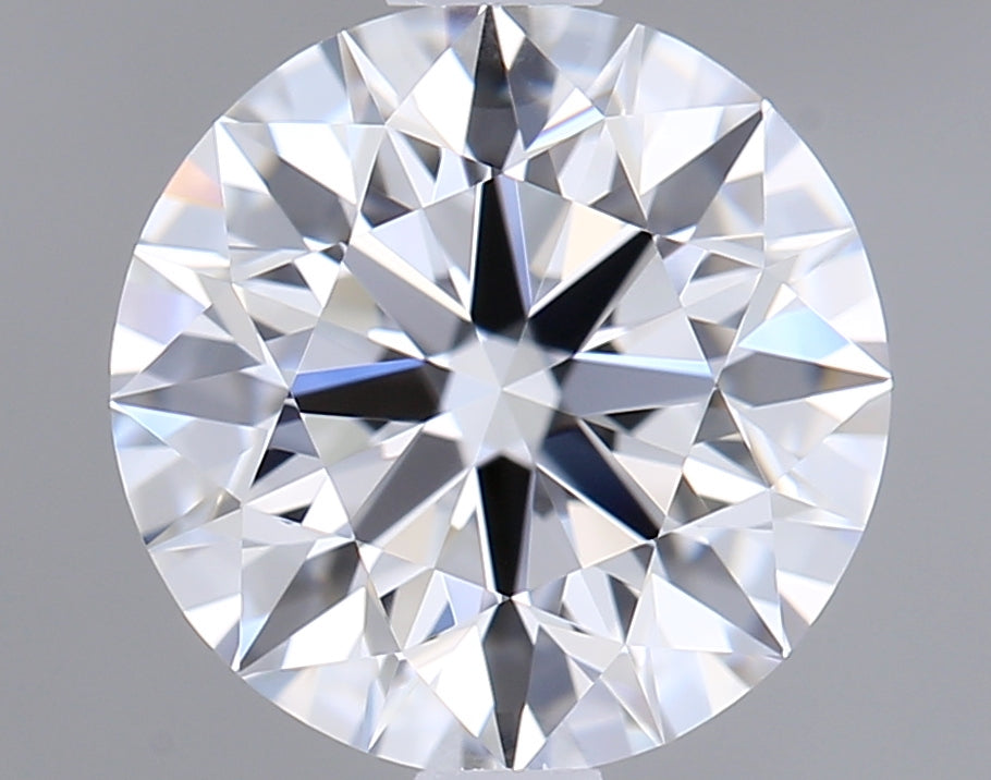1.24 Carat Round Shaped, Ideal Cut, D Color, IF Clarity, IGI Certified Lab Grown Diamond