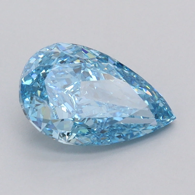 1.05 Carat Pear Shaped, Ideal Cut, VVS1 Clarity, IGI Certified Lab Grown Diamond