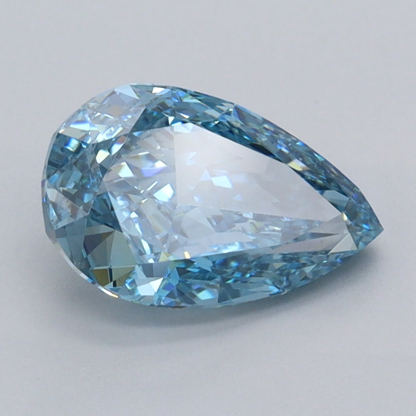1.59 Carat Pear Shaped, Ideal Cut, VS2 Clarity, IGI Certified Lab Grown Diamond