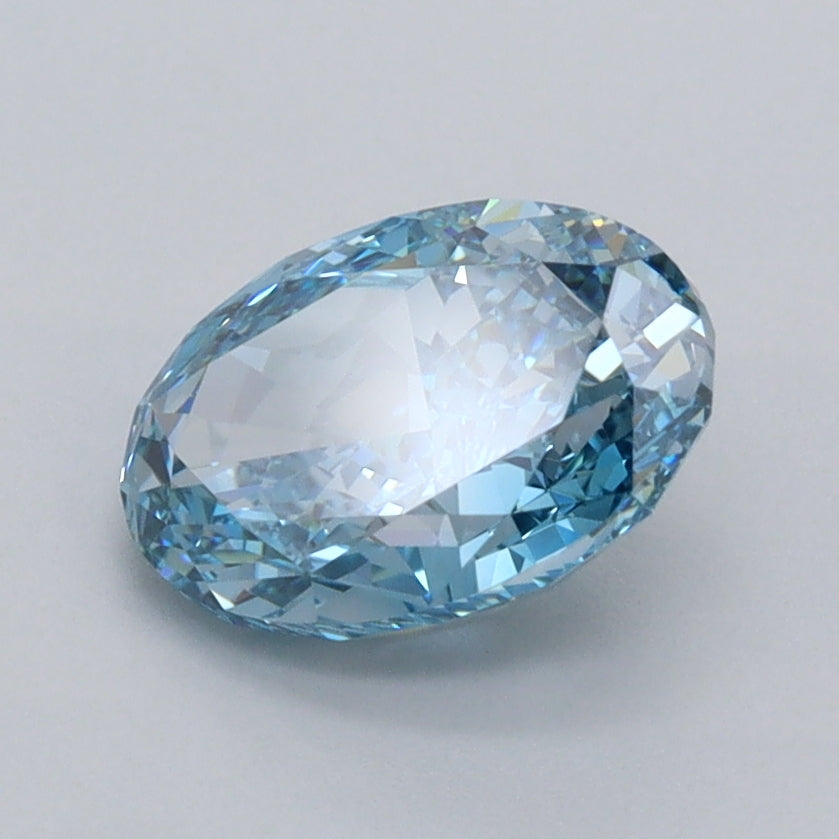 1.62 Carat Oval Shaped, Very Good Cut, VVS2 Clarity, IGI Certified Lab Grown Diamond