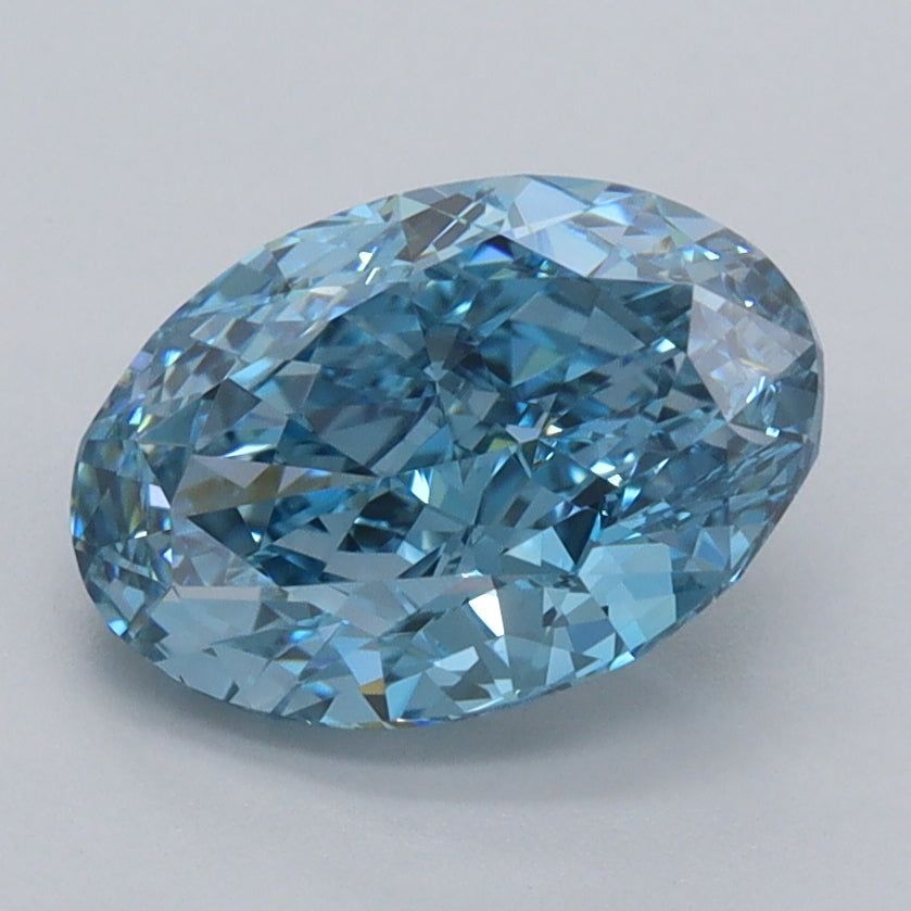 2.14 Carat Oval Shaped, Excellent Cut, VVS2 Clarity, IGI Certified Lab Grown Diamond