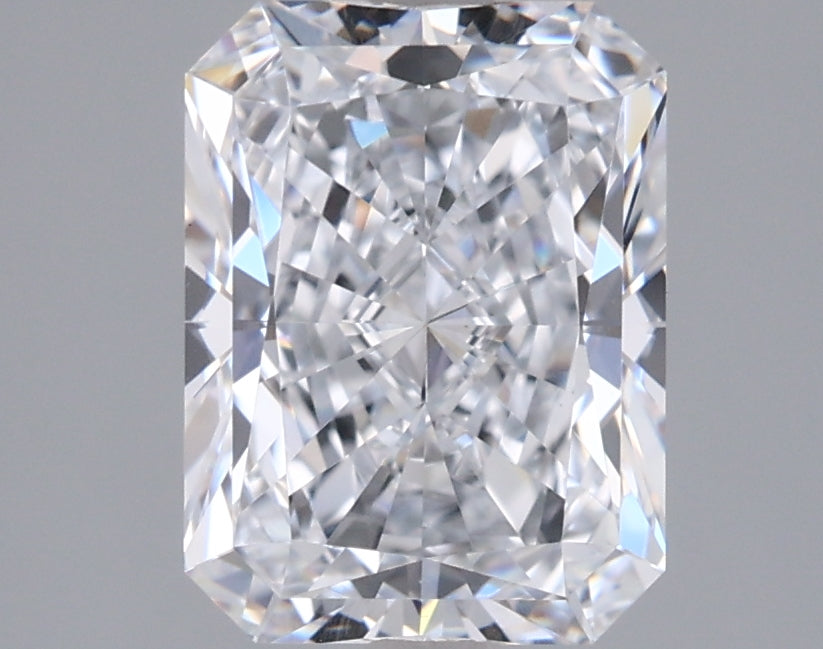 2.05 Carat Radiant Shaped, Ideal Cut, D Color, VS1 Clarity, IGI Certified Lab Grown Diamond