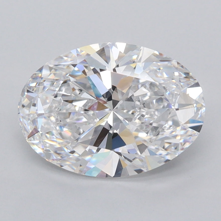 2.20 Carat Oval Shaped, Ideal Cut, D Color, VVS1 Clarity, IGI Certified Lab Grown Diamond