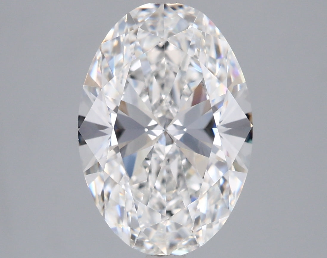 2.62 Carat Oval Shaped, Ideal Cut, D Color, VS1 Clarity, IGI Certified Lab Grown Diamond