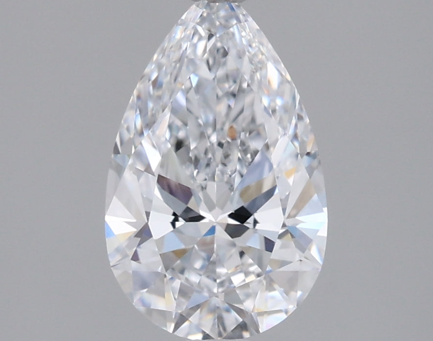 1.40 Carat Pear Shaped, Ideal Cut, E Color, VVS2 Clarity, IGI Certified Lab Grown Diamond
