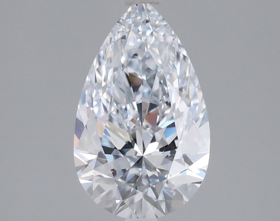 1.55 Carat Pear Shaped, Ideal Cut, F Color, VVS1 Clarity, IGI Certified Lab Grown Diamond