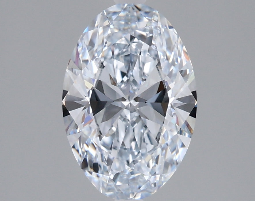 1.58 Carat Oval Shaped, Ideal Cut, H Color, VVS1 Clarity, IGI Certified Lab Grown Diamond