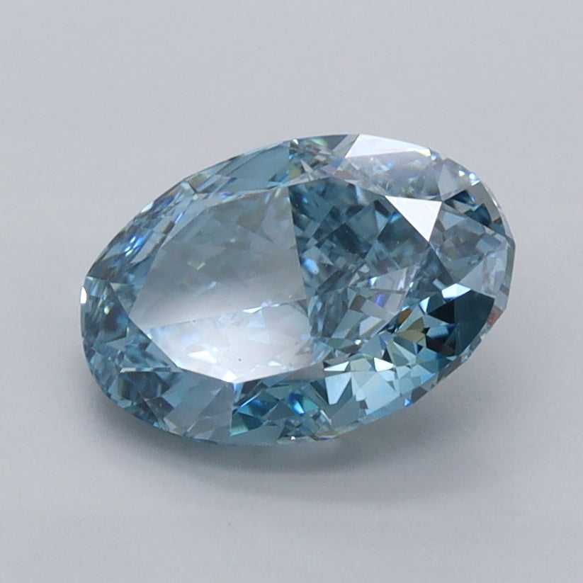 1.57 Carat Oval Shaped, Excellent Cut, VVS1 Clarity, IGI Certified Lab Grown Diamond