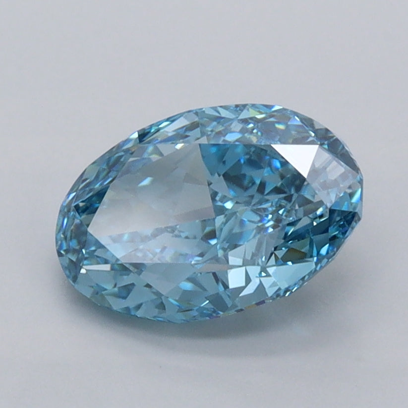 1.58 Carat Oval Shaped, Excellent Cut, VVS1 Clarity, IGI Certified Lab Grown Diamond
