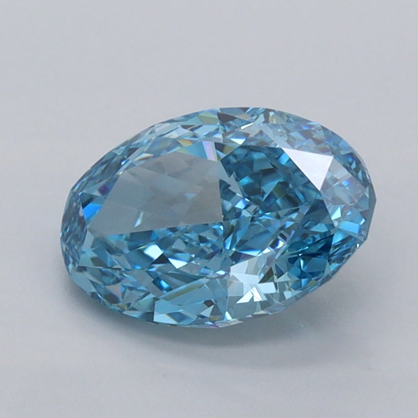 1.52 Carat Oval Shaped, Excellent Cut, VS1 Clarity, IGI Certified Lab Grown Diamond