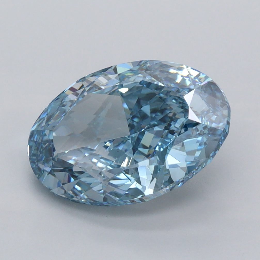 3.01 Carat Oval Shaped, Ideal Cut, VS1 Clarity, IGI Certified Lab Grown Diamond