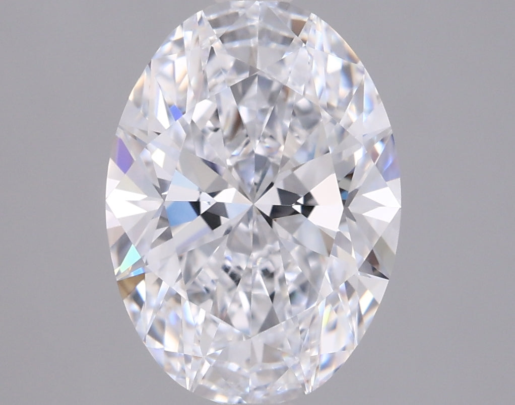 2.09 Carat Oval Shaped, Ideal Cut, E Color, VVS1 Clarity, IGI Certified Lab Grown Diamond