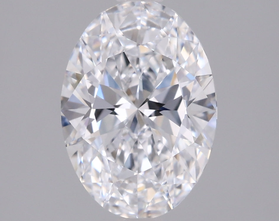 1.50 Carat Oval Shaped, Ideal Cut, D Color, VVS1 Clarity, IGI Certified Lab Grown Diamond