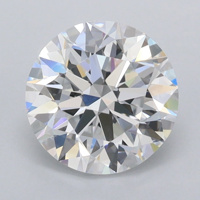 1.51 Carat Round Shaped, Excellent Cut, D Color, VVS2 Clarity, IGI Certified Lab Grown Diamond
