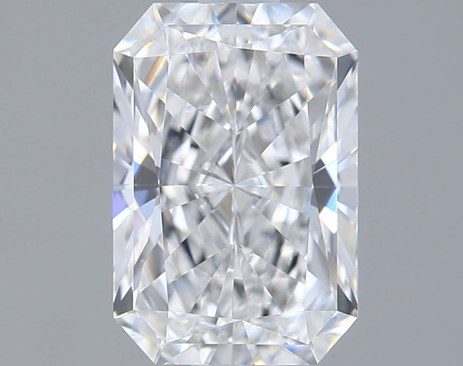 1.51 Carat Radiant Shaped, Ideal Cut, D Color, VS1 Clarity, IGI Certified Lab Grown Diamond