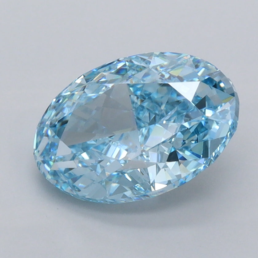 2.13 Carat Oval Shaped, Very Good Cut, VS1 Clarity, IGI Certified Lab Grown Diamond