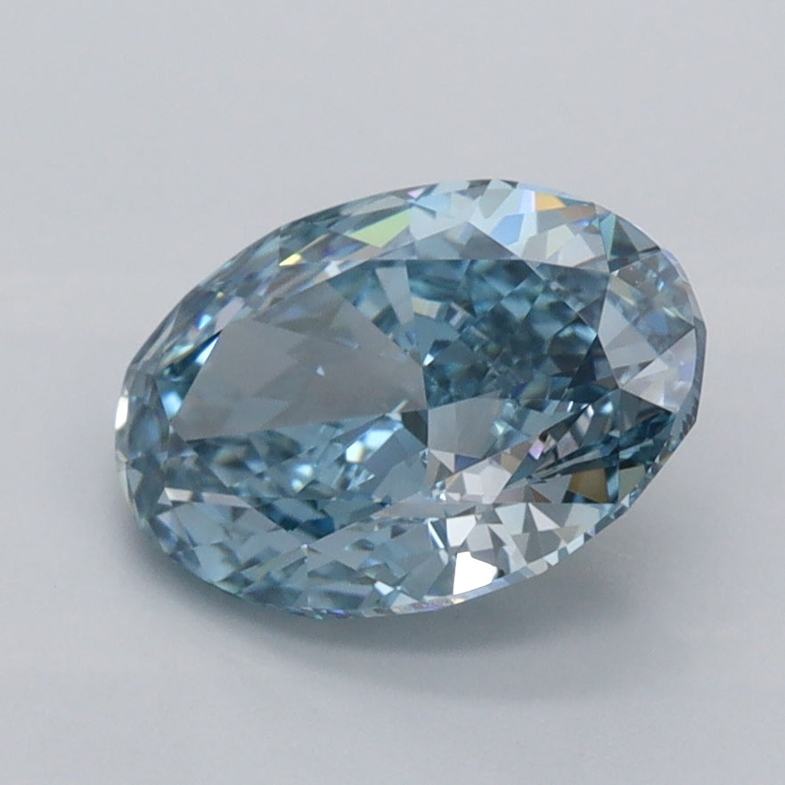 2.07 Carat Oval Shaped, Excellent Cut, VS1 Clarity, IGI Certified Lab Grown Diamond