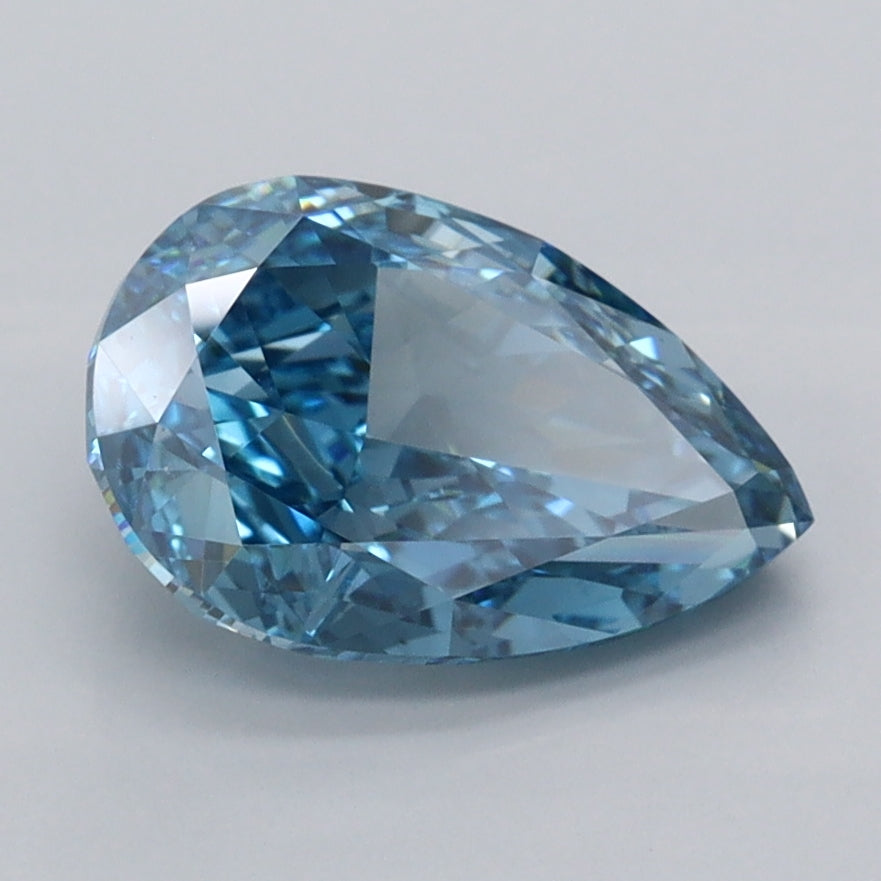2.02 Carat Pear Shaped, Ideal Cut, VS2 Clarity, IGI Certified Lab Grown Diamond