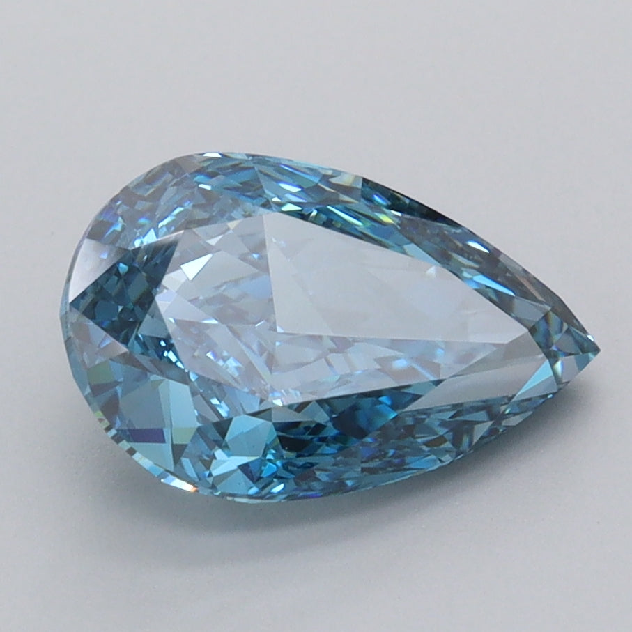 2.30 Carat Pear Shaped, Ideal Cut, VVS2 Clarity, IGI Certified Lab Grown Diamond