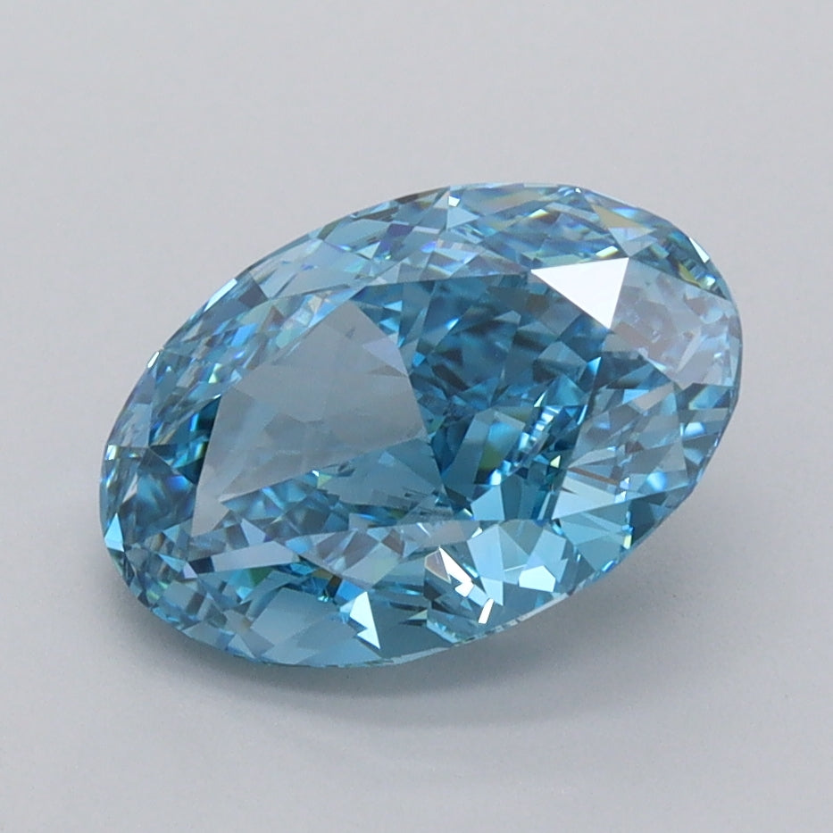 2.37 Carat Oval Shaped, Ideal Cut, VS2 Clarity, IGI Certified Lab Grown Diamond