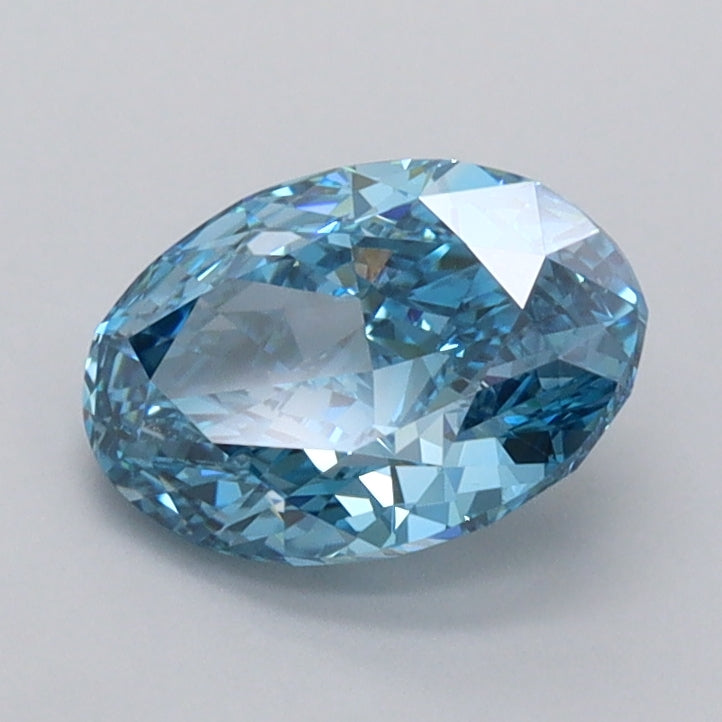 1.14 Carat Oval Shaped, Excellent Cut, VVS2 Clarity, IGI Certified Lab Grown Diamond