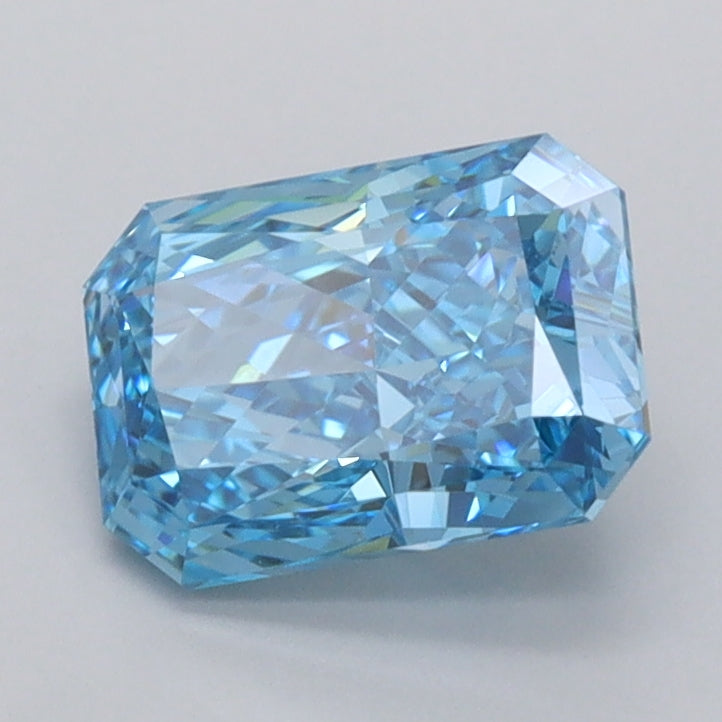 1.39 Carat Radiant Shaped, Excellent Cut, VVS1 Clarity, IGI Certified Lab Grown Diamond