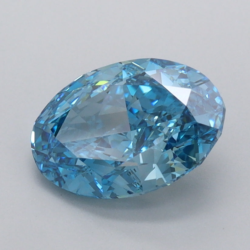 1.72 Carat Oval Shaped, Excellent Cut, VVS1 Clarity, IGI Certified Lab Grown Diamond