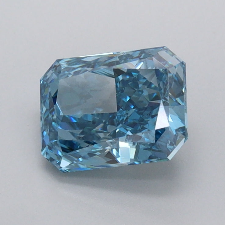 1.17 Carat Radiant Shaped, Ideal Cut, VVS2 Clarity, IGI Certified Lab Grown Diamond