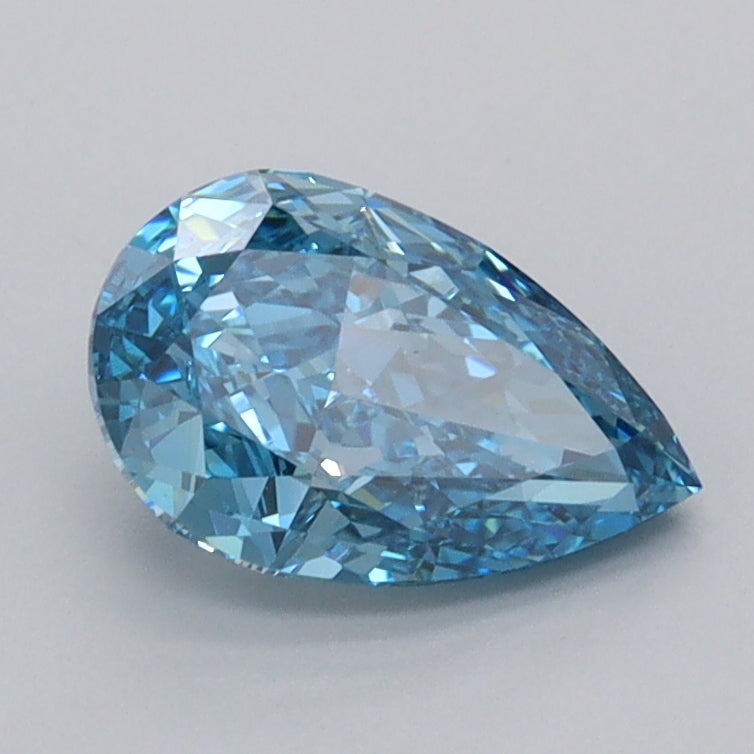1.13 Carat Pear Shaped, Ideal Cut, VVS1 Clarity, IGI Certified Lab Grown Diamond